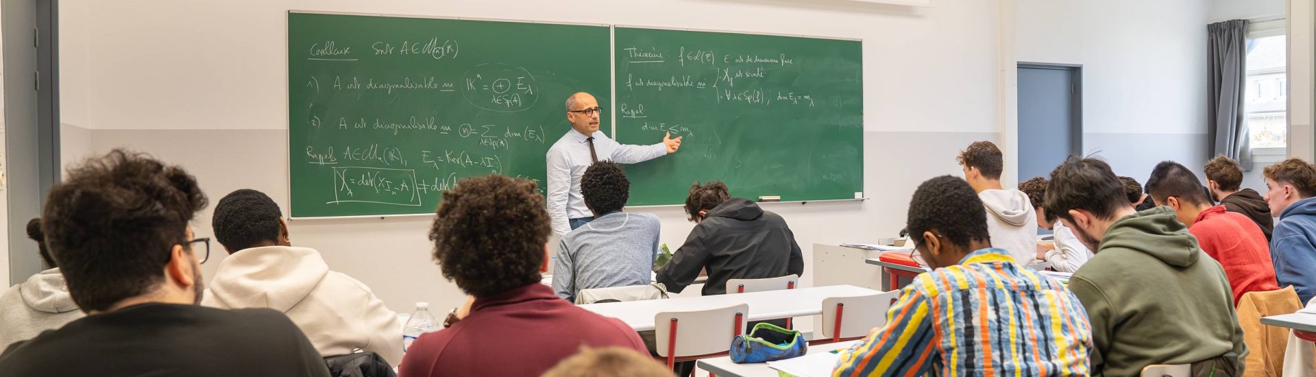 Photo d'un cours en Prepa MPSI PSI